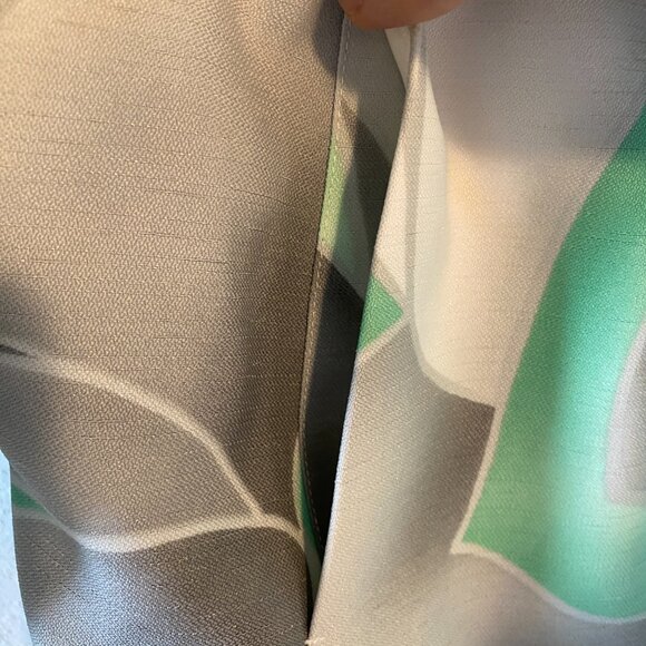 Alfred Dunner Mandarin collar blazer with pockets - Picture 3 of 4